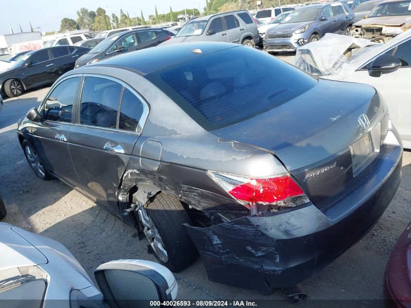 2010 Honda Accord 3.5 Ex-L VIN: 1HGCP3F80AA003002 Lot: 40026593