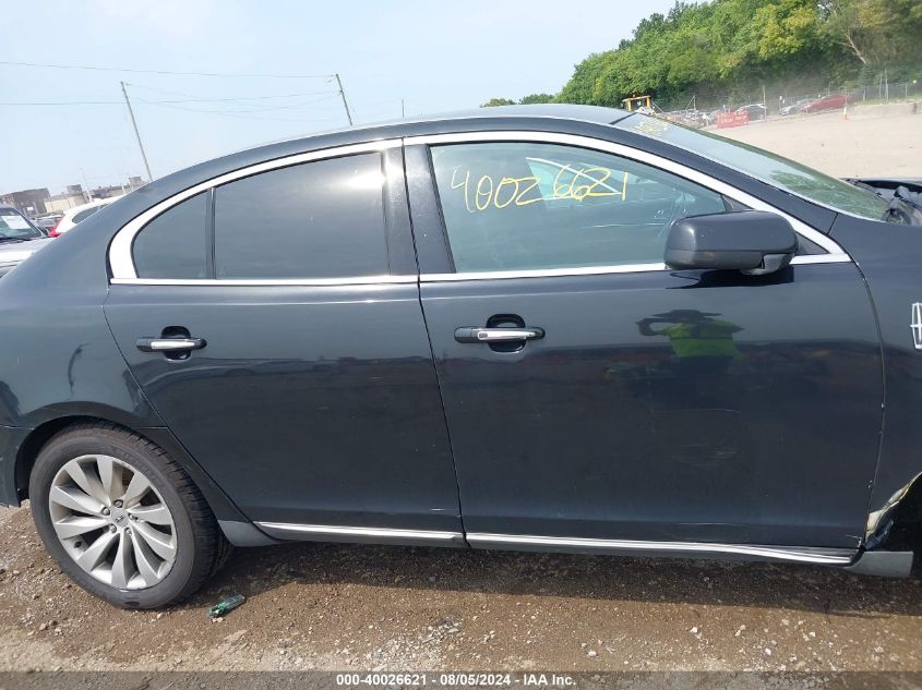 2014 Lincoln Mks VIN: 1LNHL9EKXEG603654 Lot: 40026621