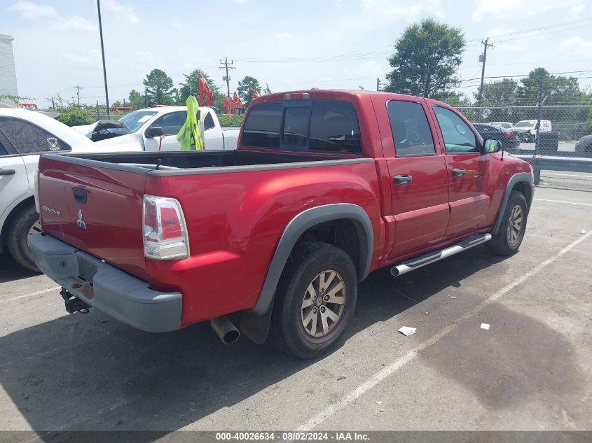 1Z7HC28K17S109551 | 2007 MITSUBISHI RAIDER