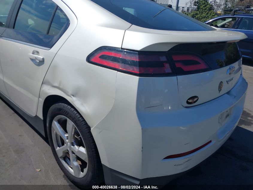 2013 Chevrolet Volt VIN: 1G1RA6E47DU133493 Lot: 40026638
