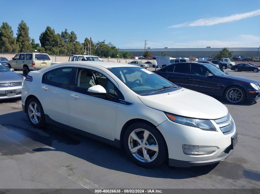 2013 Chevrolet Volt VIN: 1G1RA6E47DU133493 Lot: 40026638