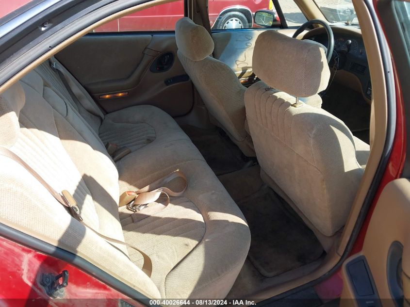 1998 Pontiac Bonneville Se VIN: 1G2HX52K4W4231094 Lot: 40026644