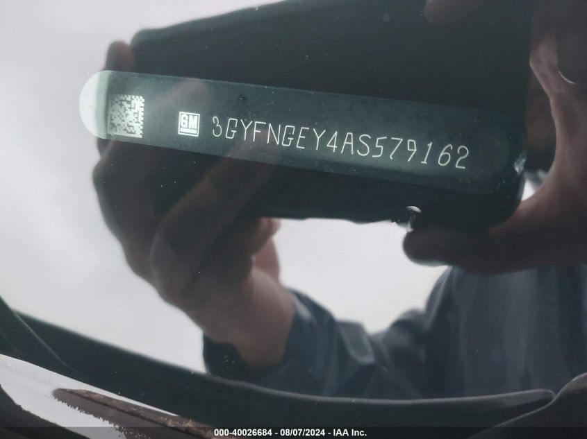 2010 Cadillac Srx Standard VIN: 3GYFNGEY4AS579162 Lot: 40026684