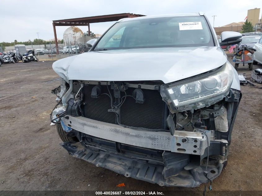 2017 Toyota Highlander Limited VIN: 5TDDZRFH9HS468651 Lot: 40026687