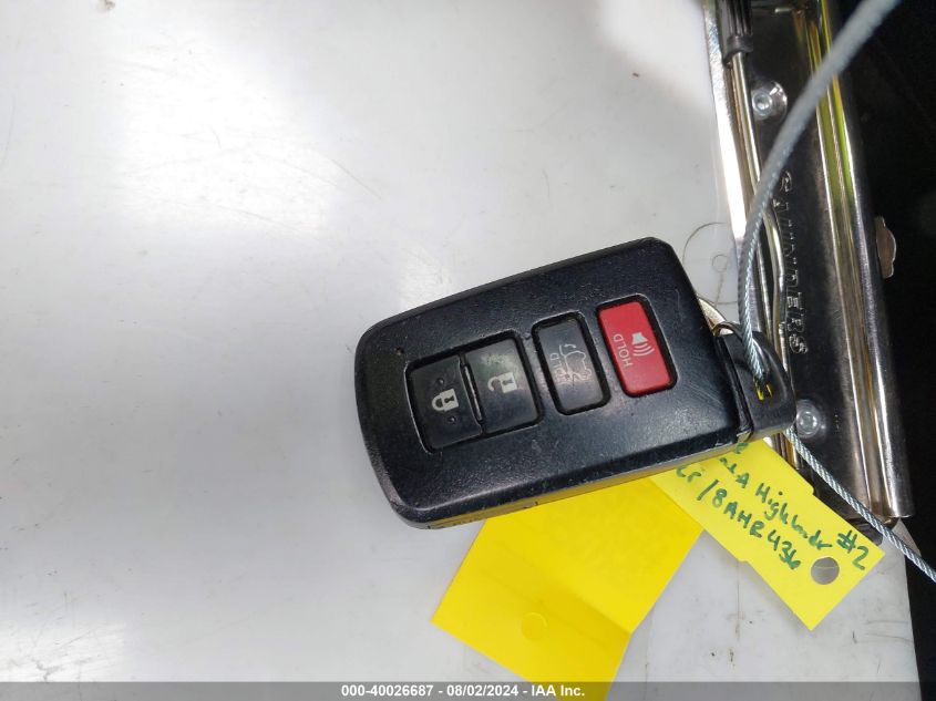 2017 Toyota Highlander Limited VIN: 5TDDZRFH9HS468651 Lot: 40026687