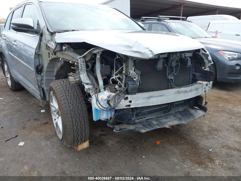 2017 Toyota Highlander Limited VIN: 5TDDZRFH9HS468651 Lot: 40026687