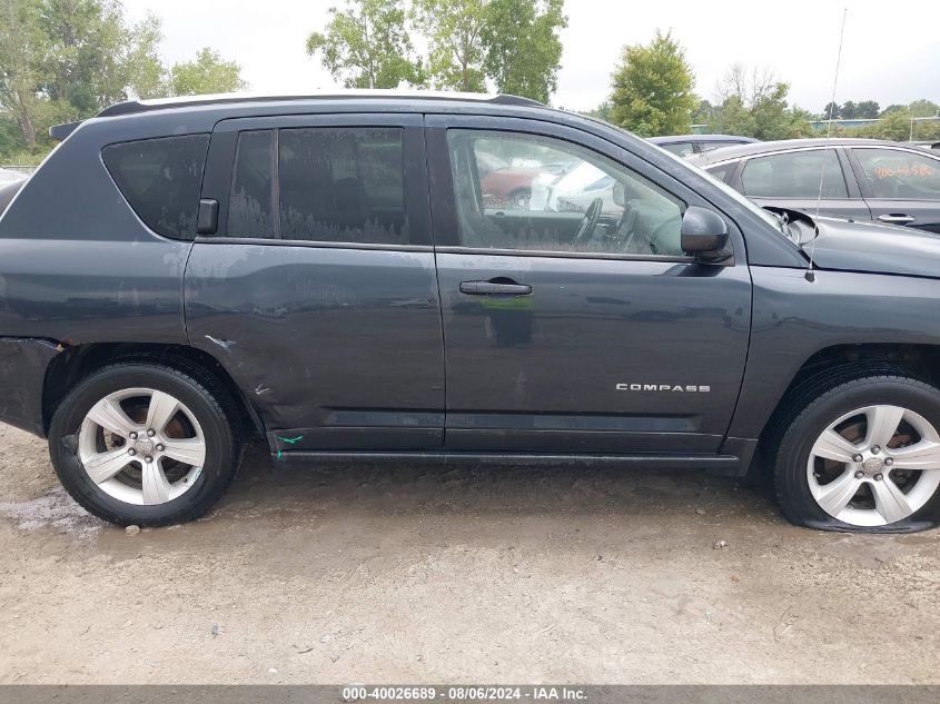 2014 Jeep Compass Latitude VIN: 1C4NJDEBXED744130 Lot: 40026689