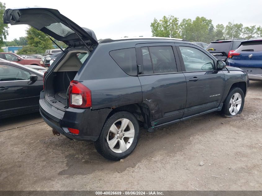 1C4NJDEBXED744130 2014 Jeep Compass Latitude