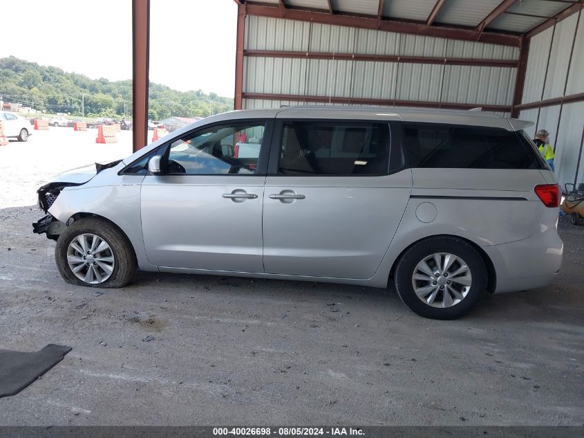 2016 Kia Sedona Lx VIN: KNDMB5C11G6198592 Lot: 40026698