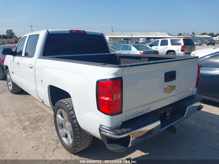 2017 Chevrolet Silverado 1500 1Lt VIN: 1GCPCREC3HF161898 Lot: 40026702