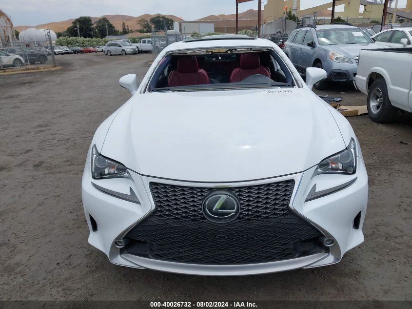 2017 Lexus Rc 350 VIN: JTHHE5BC8H5016307 Lot: 40026732