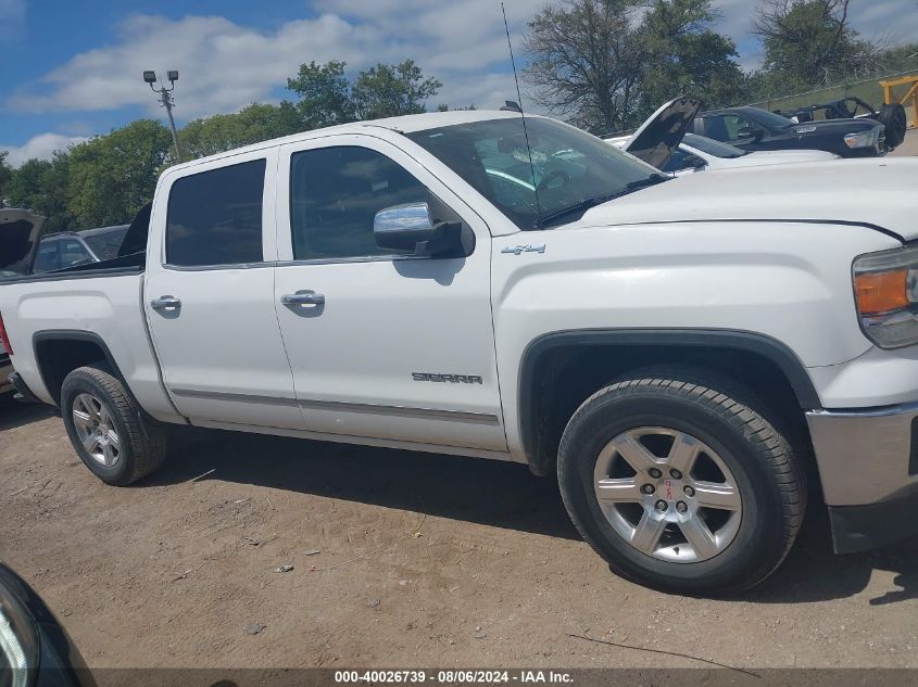 2014 GMC Sierra 1500 K1500 Slt VIN: 3GTU2VEC4EG499609 Lot: 40026739