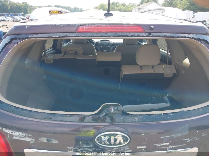 2012 Kia Sorento Lx VIN: 5XYKT3A68CG196787 Lot: 40026777