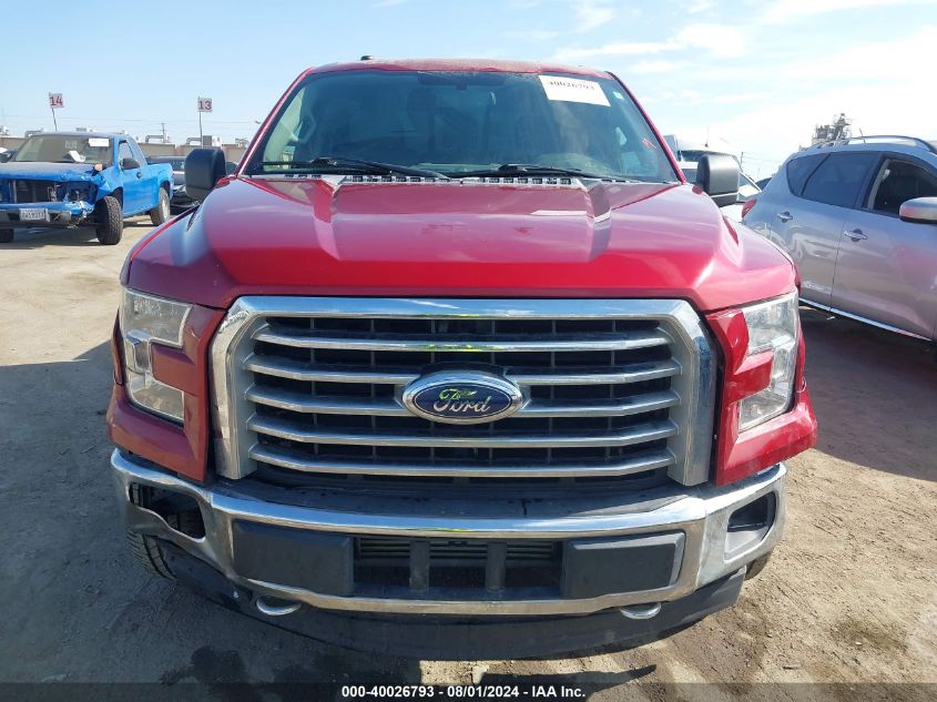 2017 Ford F-150 Xlt VIN: 1FTEW1EG2HKE21119 Lot: 40026793