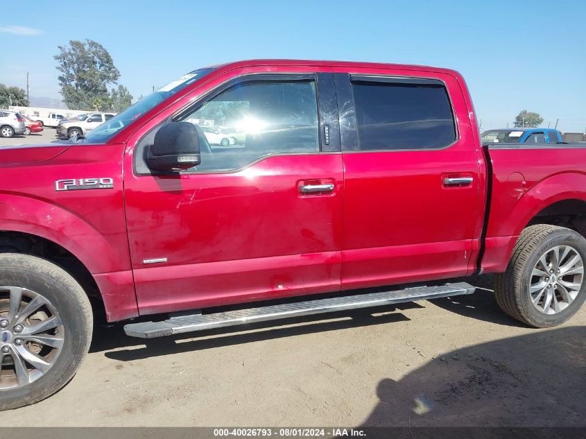 2017 Ford F-150 Xlt VIN: 1FTEW1EG2HKE21119 Lot: 40026793