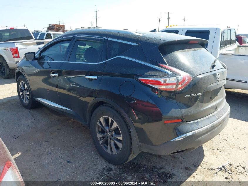 5N1AZ2MG6GN1184 2016 Nissan Murano S/Sl/Sv/Platinum