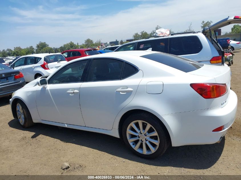 2010 Lexus Is 250 VIN: JTHBF5C20A2095066 Lot: 40026833