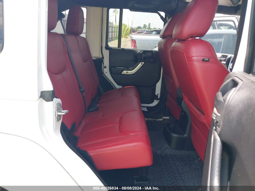 2013 Jeep Wrangler Unlimited Rubicon VIN: 1C4HJWFG6DL702223 Lot: 40026834