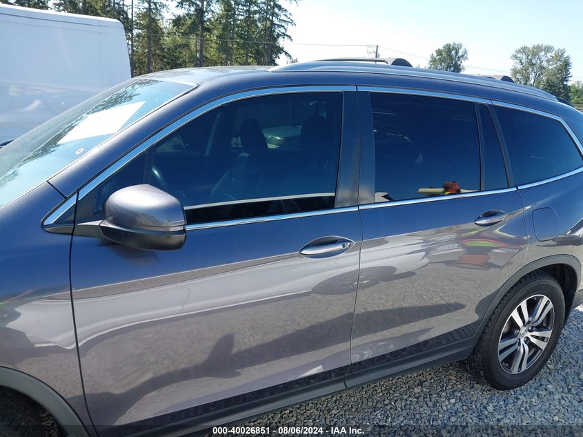 2016 HONDA PILOT EX-L - 5FNYF6H50GB089178