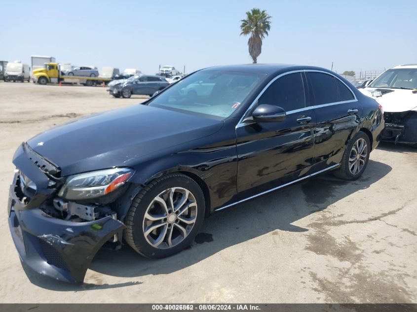 2021 Mercedes-Benz C 300 Sedan VIN: W1KWF8DB6MR644774 Lot: 40026862