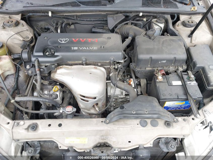 2003 Toyota Camry Le VIN: 4T1BE32K33U166922 Lot: 40026865