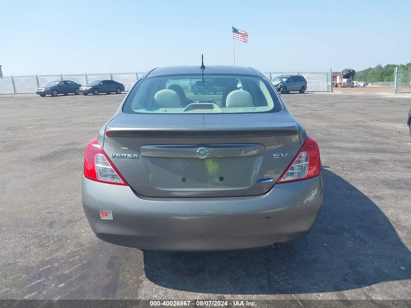 2012 Nissan Versa 1.6 Sv VIN: 3N1CN7APXCL870271 Lot: 40026867