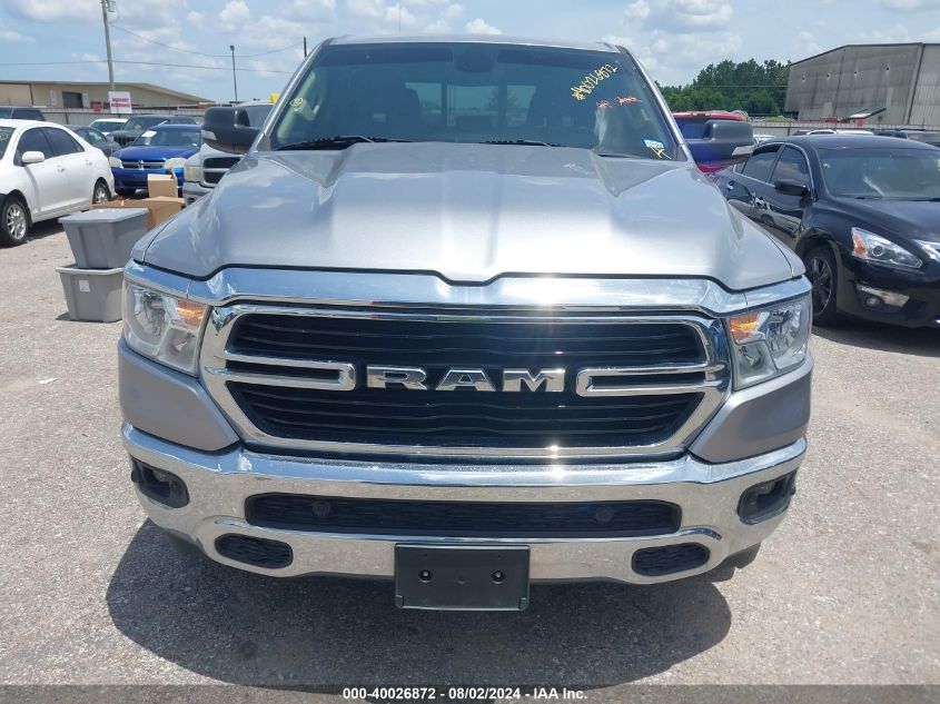 2019 Ram 1500 Big Horn/Lone Star 4X4 5'7 Box VIN: 1C6SRFFTXKN781805 Lot: 40026872