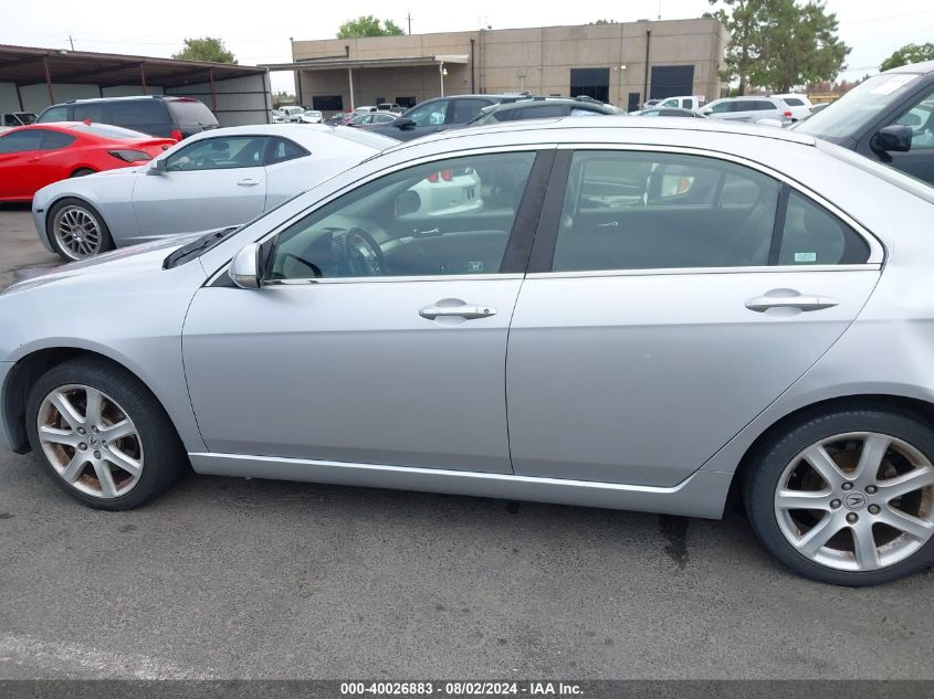 2005 Acura Tsx VIN: JH4CL958X5C034376 Lot: 40026883