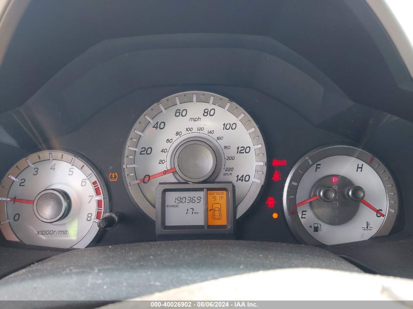 2012 Honda Pilot Ex-L VIN: 5FNYF4H65CB028965 Lot: 40026902