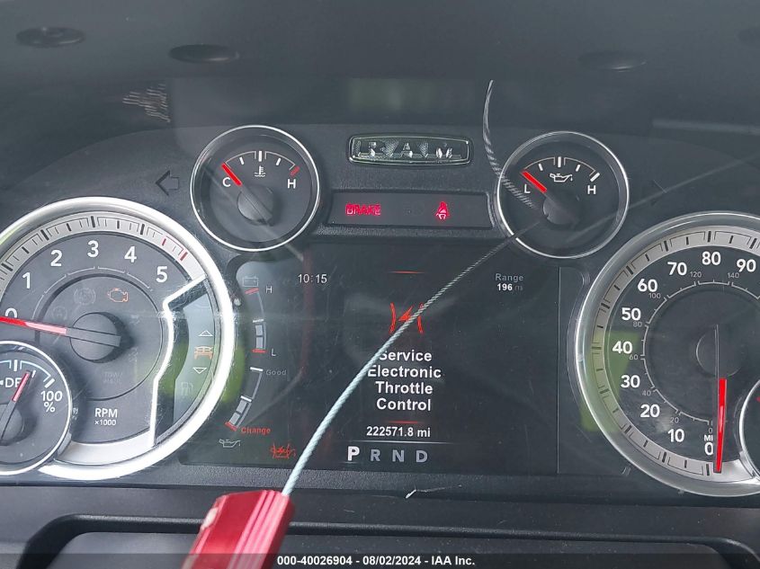 2015 Ram 1500 Lone Star VIN: 1C6RR7LM3FS609110 Lot: 40026904