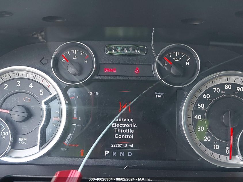 2015 Ram 1500 Lone Star VIN: 1C6RR7LM3FS609110 Lot: 40026904