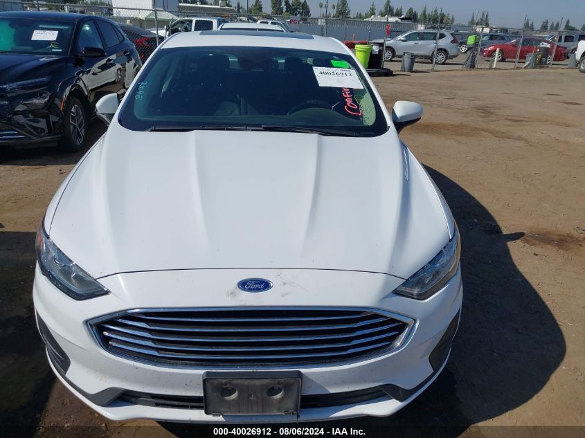 2020 Ford Fusion Se VIN: 3FA6P0LUXLR230966 Lot: 40026912