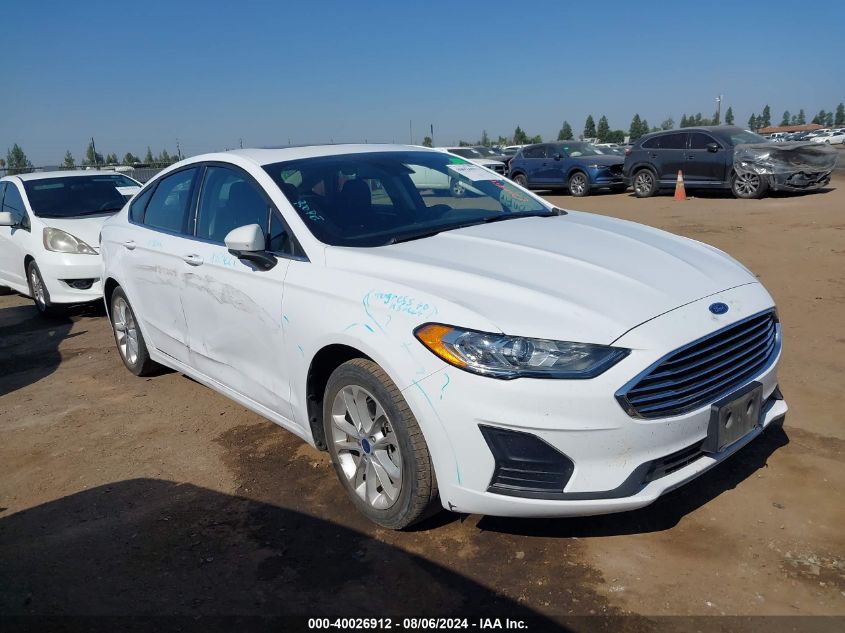 2020 Ford Fusion Se VIN: 3FA6P0LUXLR230966 Lot: 40026912