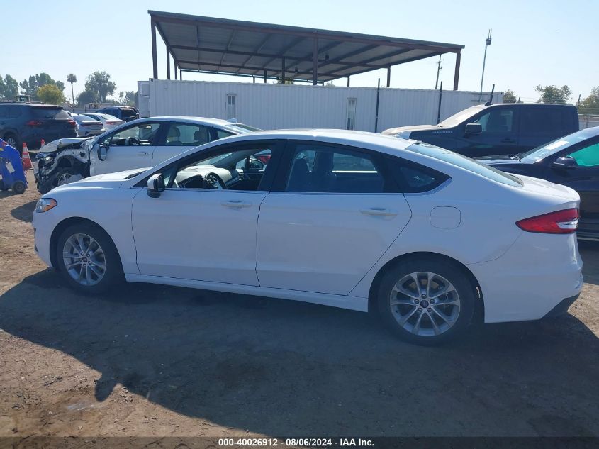 2020 Ford Fusion Se VIN: 3FA6P0LUXLR230966 Lot: 40026912