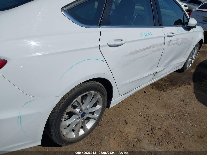 2020 Ford Fusion Se VIN: 3FA6P0LUXLR230966 Lot: 40026912