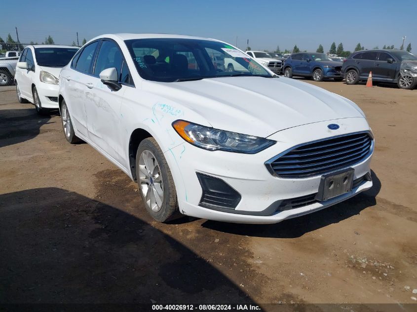 2020 FORD FUSION SE - 3FA6P0LUXLR230966