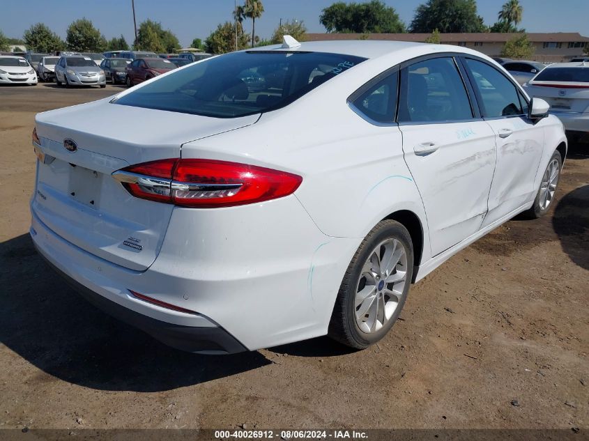 2020 Ford Fusion Se VIN: 3FA6P0LUXLR230966 Lot: 40026912