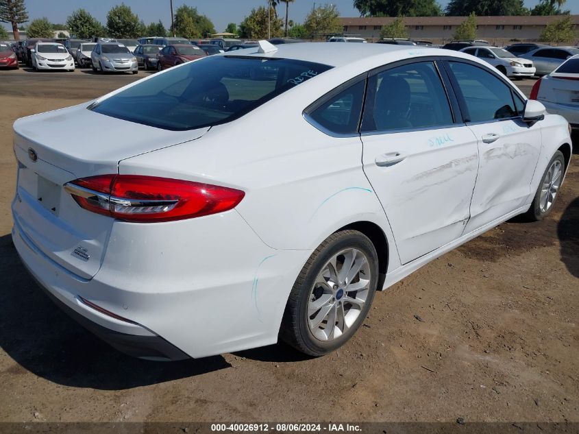 2020 Ford Fusion Se VIN: 3FA6P0LUXLR230966 Lot: 40026912