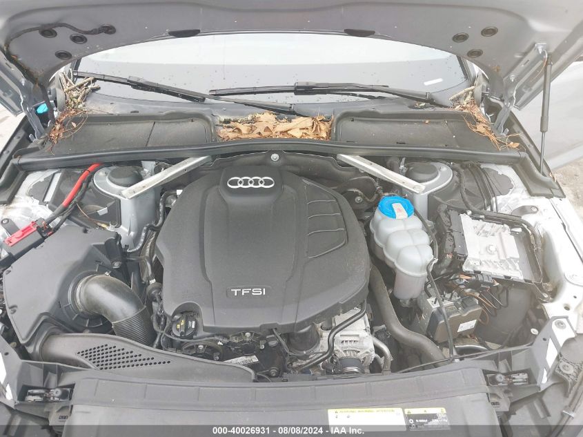 2018 Audi A4 2.0T Premium/2.0T Tech Premium VIN: WAUENAF43JA141466 Lot: 40026931