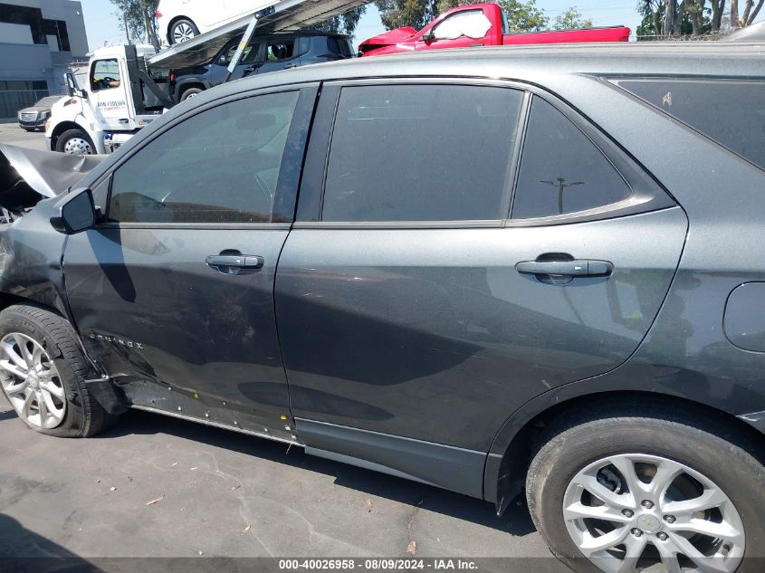 2018 Chevrolet Equinox Ls VIN: 2GNAXHEV3J6341265 Lot: 40026958