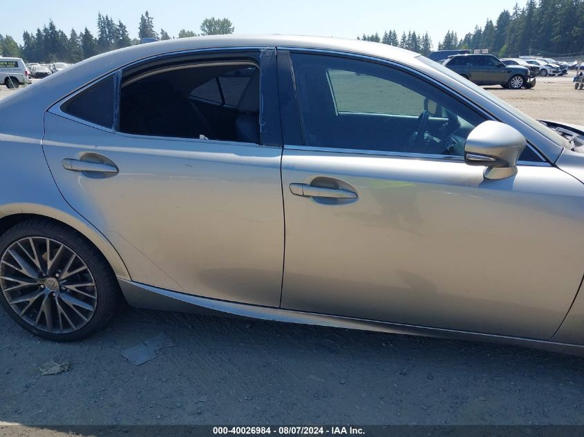 2014 Lexus Is 250 VIN: JTHBF1D22E5005122 Lot: 40026984