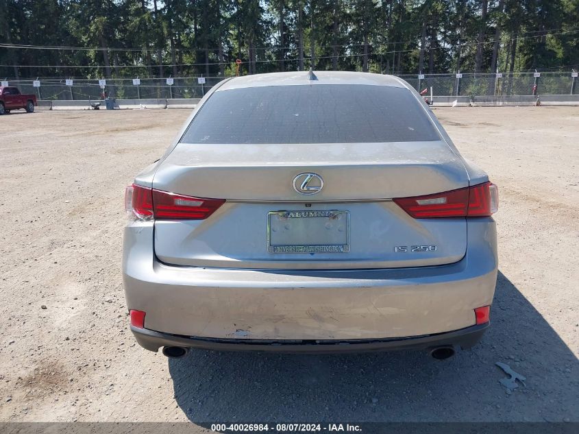 2014 Lexus Is 250 VIN: JTHBF1D22E5005122 Lot: 40026984