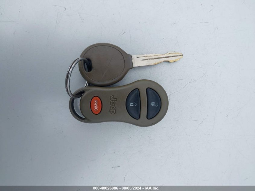 2001 Jeep Grand Cherokee Limited VIN: 1J4GW58S81C612599 Lot: 40026986