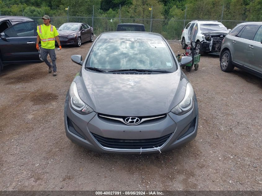 2014 Hyundai Elantra Se VIN: 5NPDH4AE1EH522867 Lot: 40027091