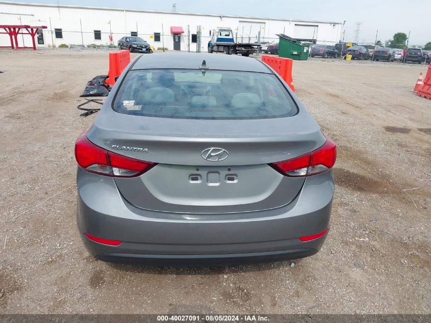 2014 Hyundai Elantra Se VIN: 5NPDH4AE1EH522867 Lot: 40027091