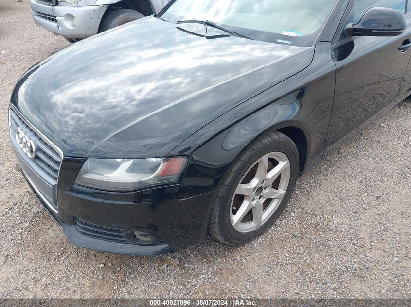 2009 Audi A4 2.0T Premium VIN: WAUJF78K59N046129 Lot: 40027096