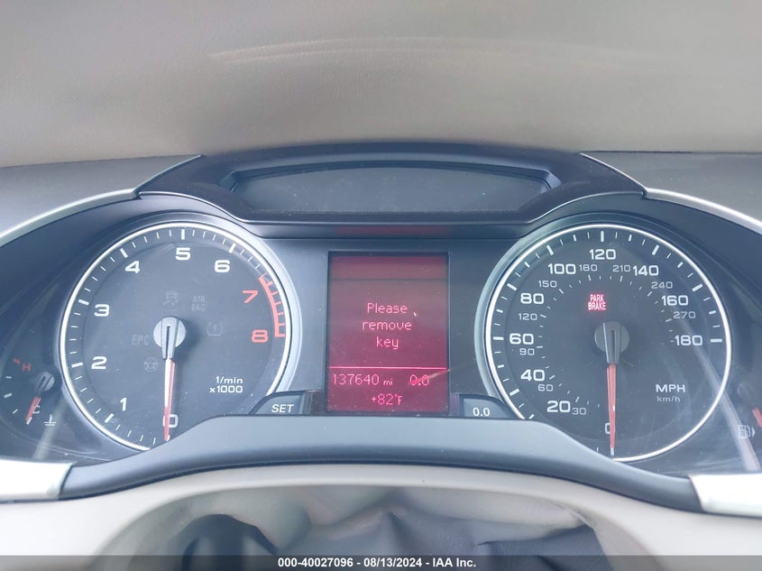 2009 Audi A4 2.0T Premium VIN: WAUJF78K59N046129 Lot: 40027096