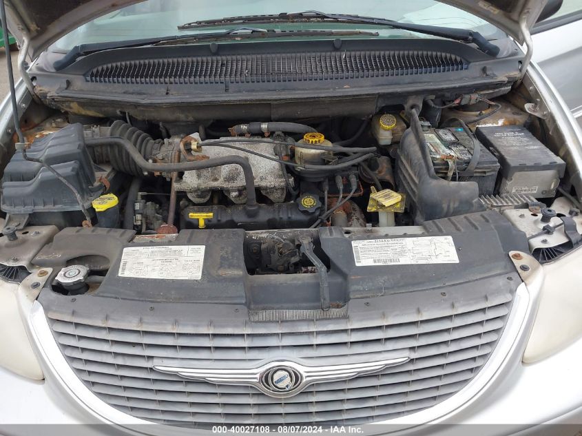 2001 Chrysler Town & Country Limited VIN: 2C8GT64L41R178576 Lot: 40027108