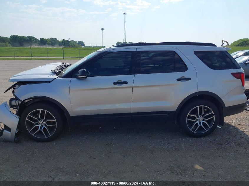 2018 Ford Explorer Sport VIN: 1FM5K8GTXJGA86064 Lot: 40027119