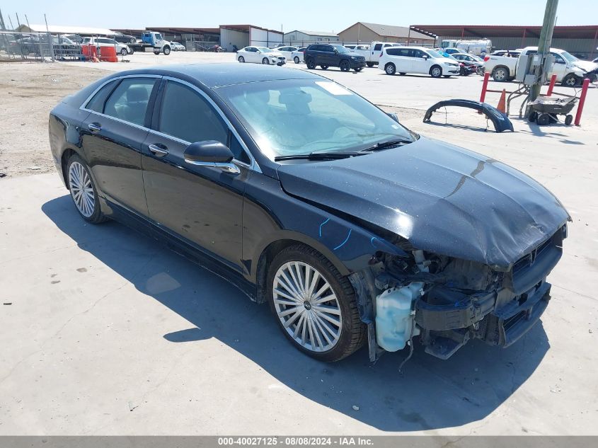 2017 Lincoln Mkz Reserve VIN: 3LN6L5E91HR614780 Lot: 40027125